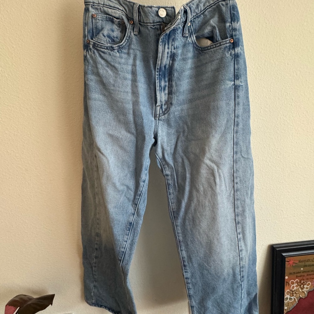 Mother - Half Pipe High Rise straight ankle jeans Sz 27